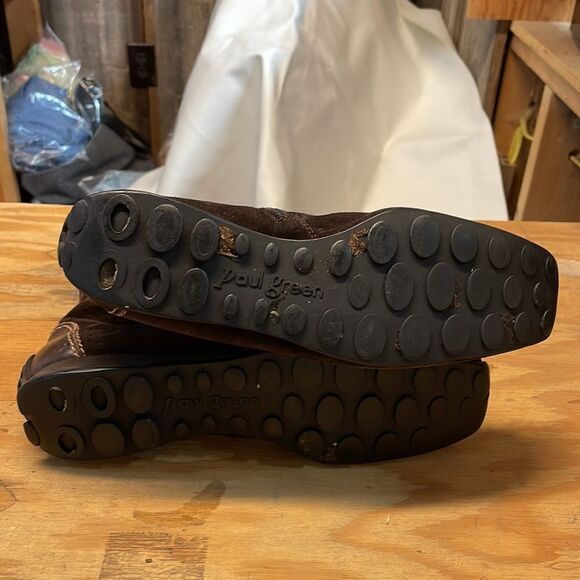 Paul Green brown suede boots - Picture 8 of 16